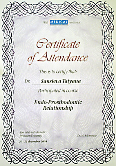 Endo-Prosthodontic Relationship.
